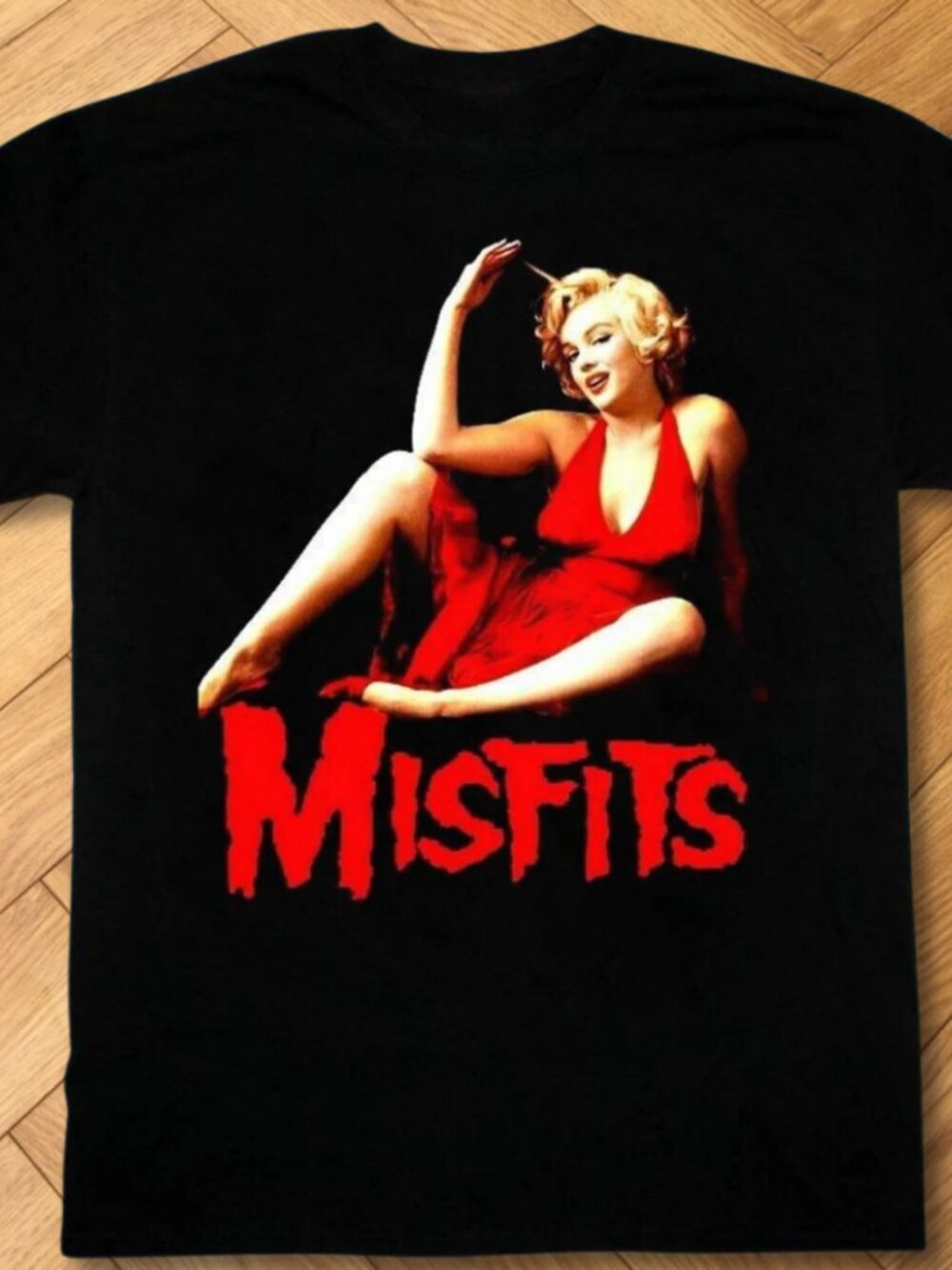 Marilyn Monroe Misfits Graphic Tee Edgy Glam Streetwear